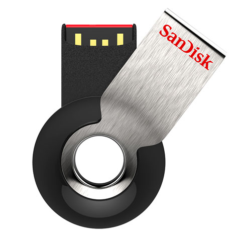 SanDisk Cruzer Orbit, USB sicura e capiente